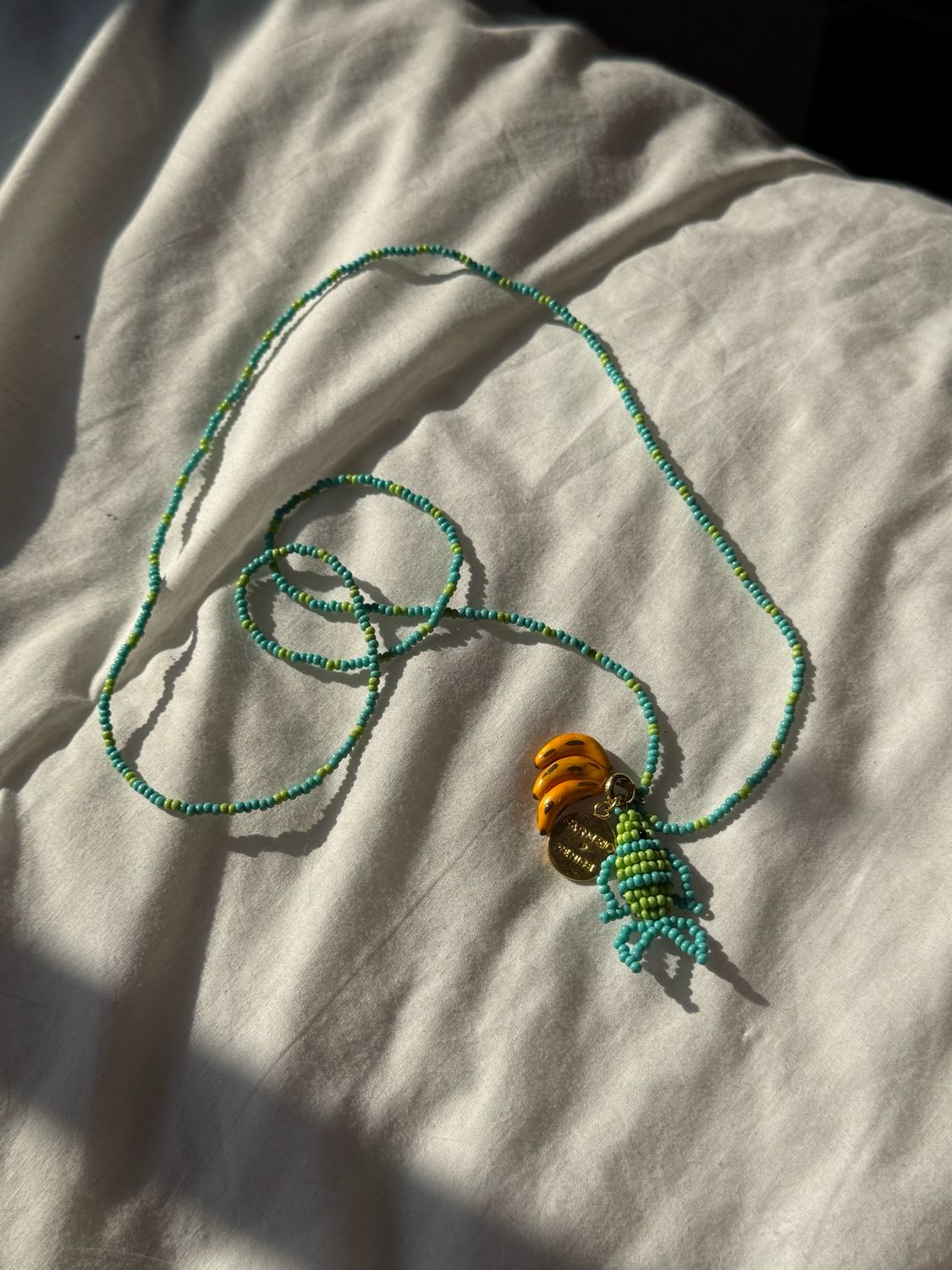 farm rio Venice banana necklace