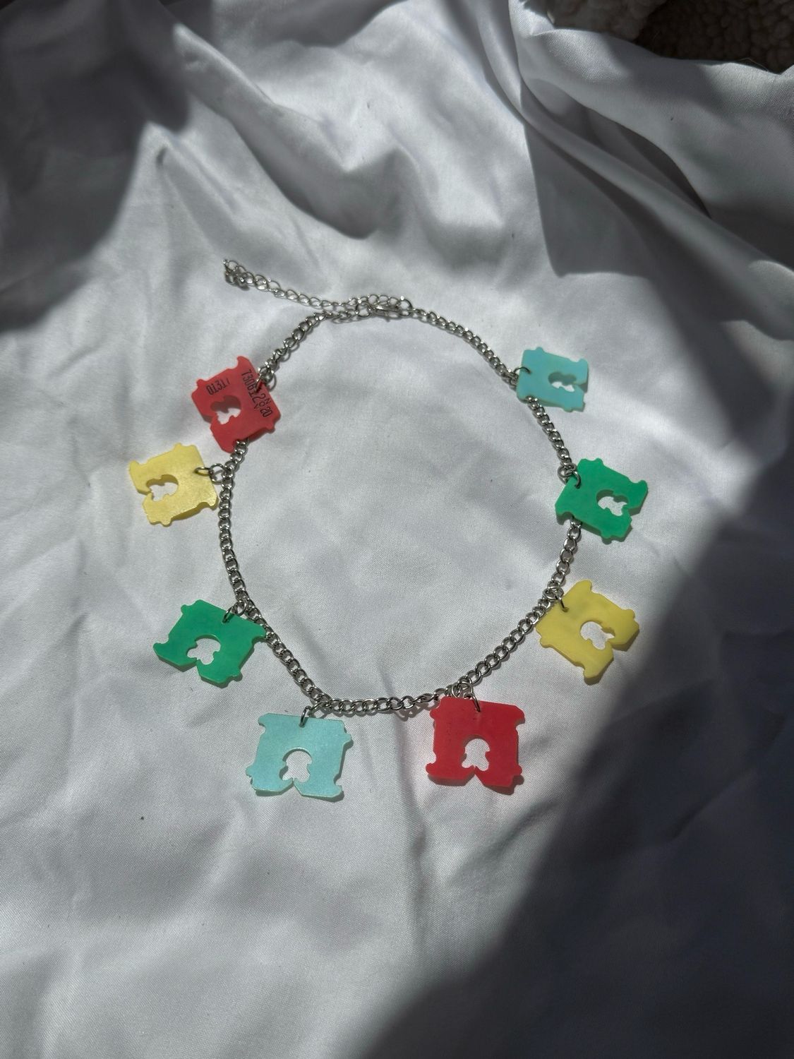 handmade bread tab choker
