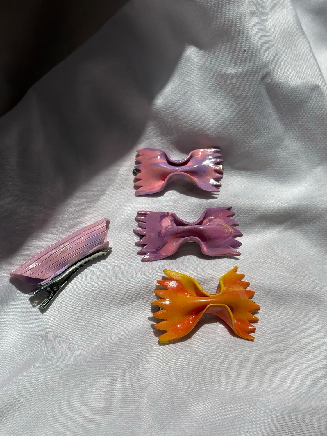 set of 5 pasta clips