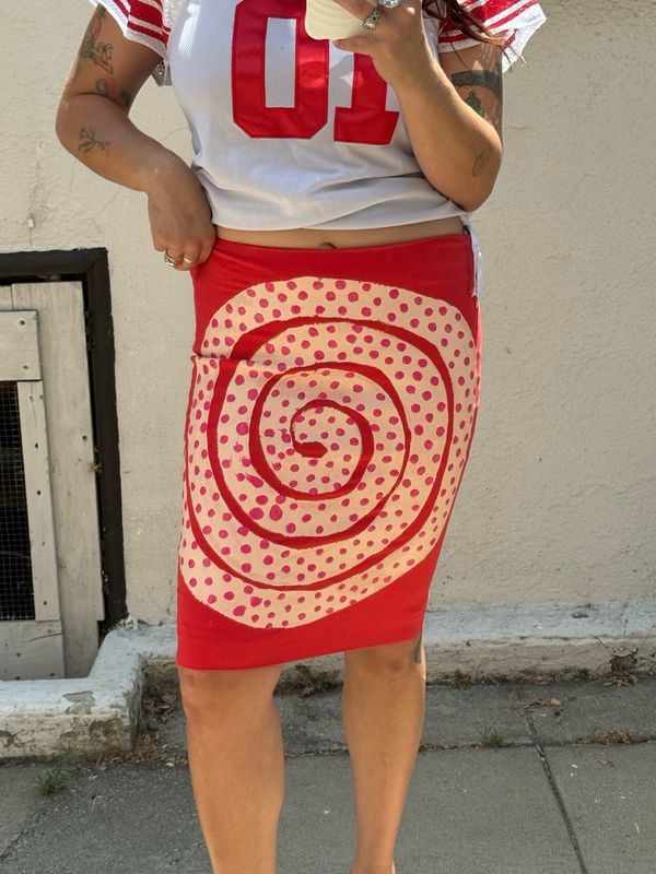 painted skirt