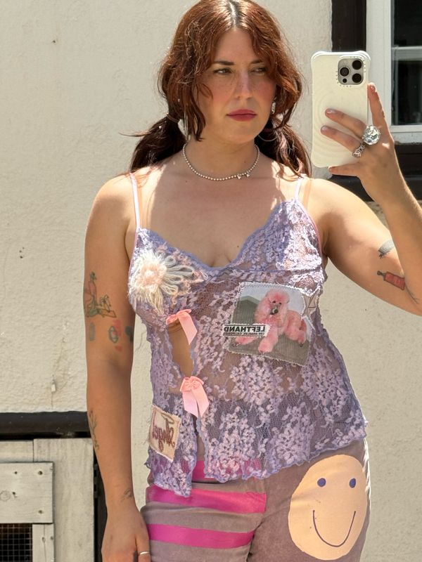 left hand upcycled tank