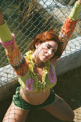 so squish upcycled knit blouse