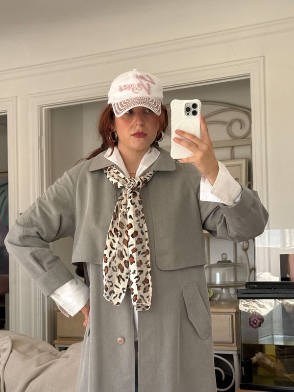 cheetah scarf
