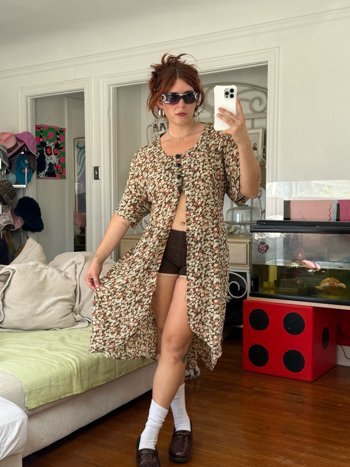 90’s floral dress