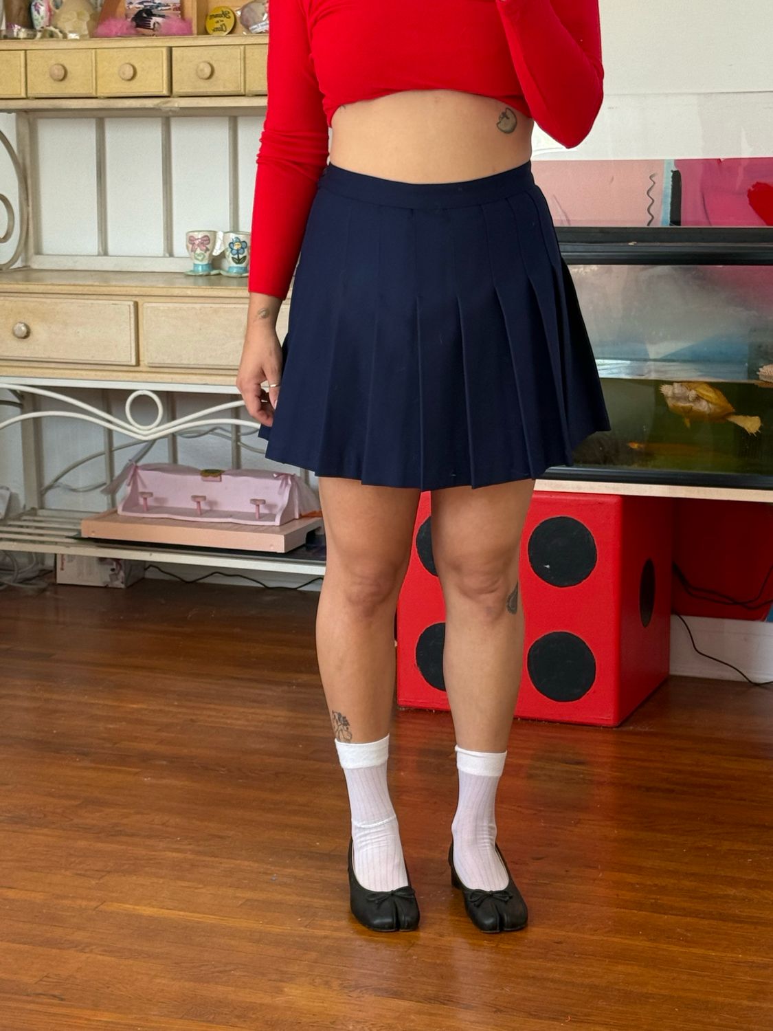 LA apparel cheer skirt