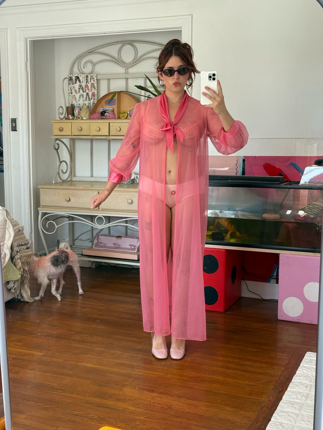 vintage robe