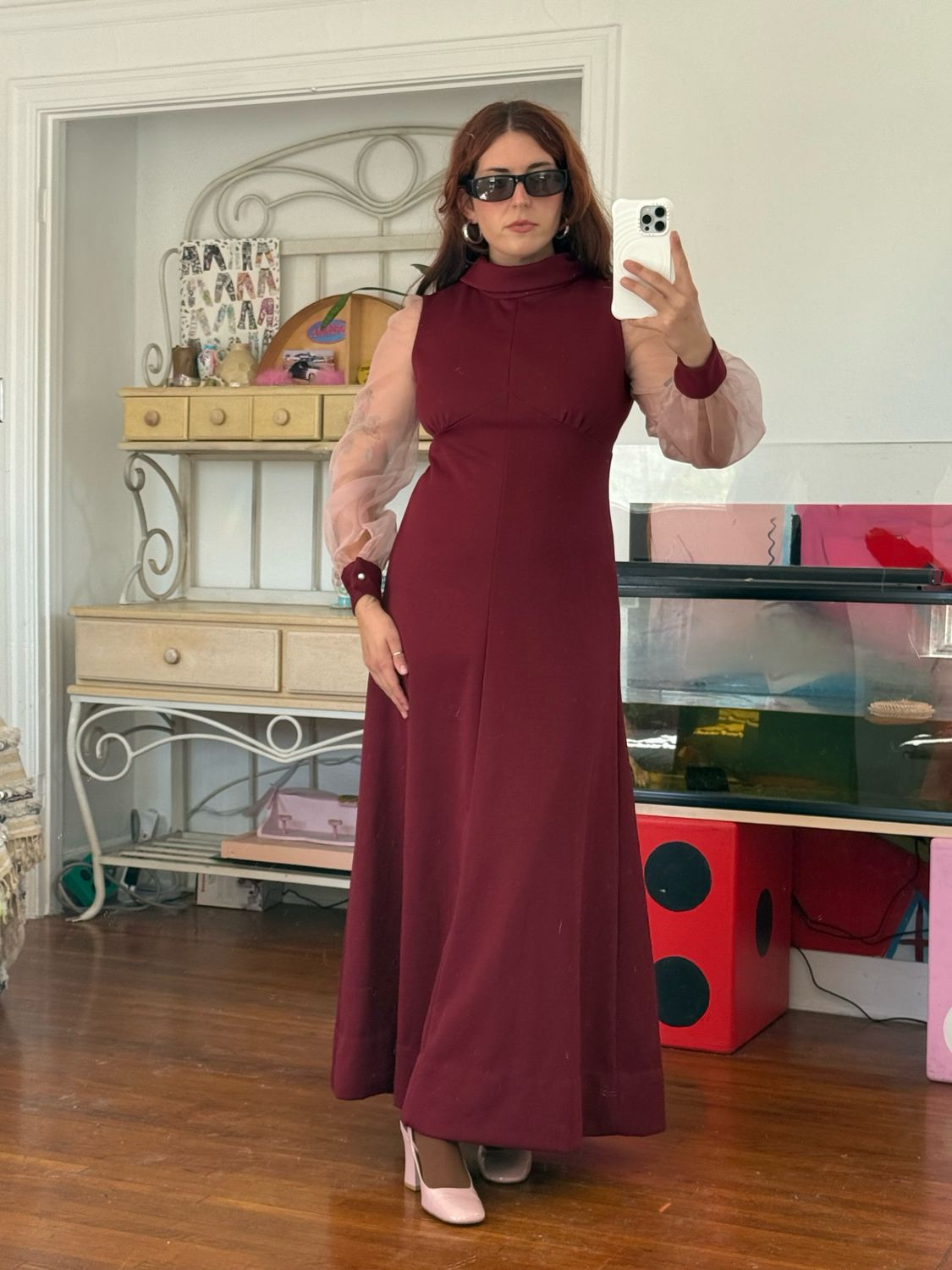 vintage maxi gown