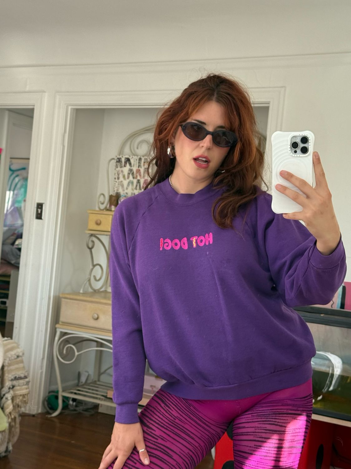 hot dog crew neck