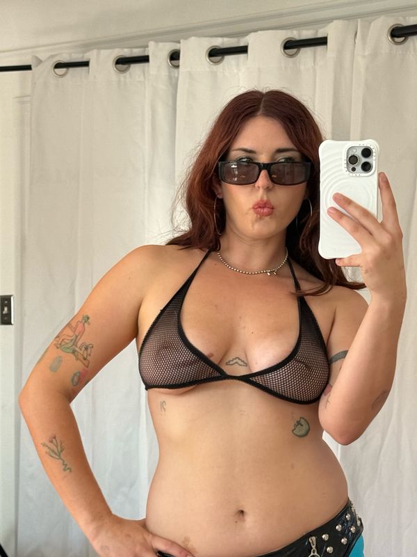 fishnet top