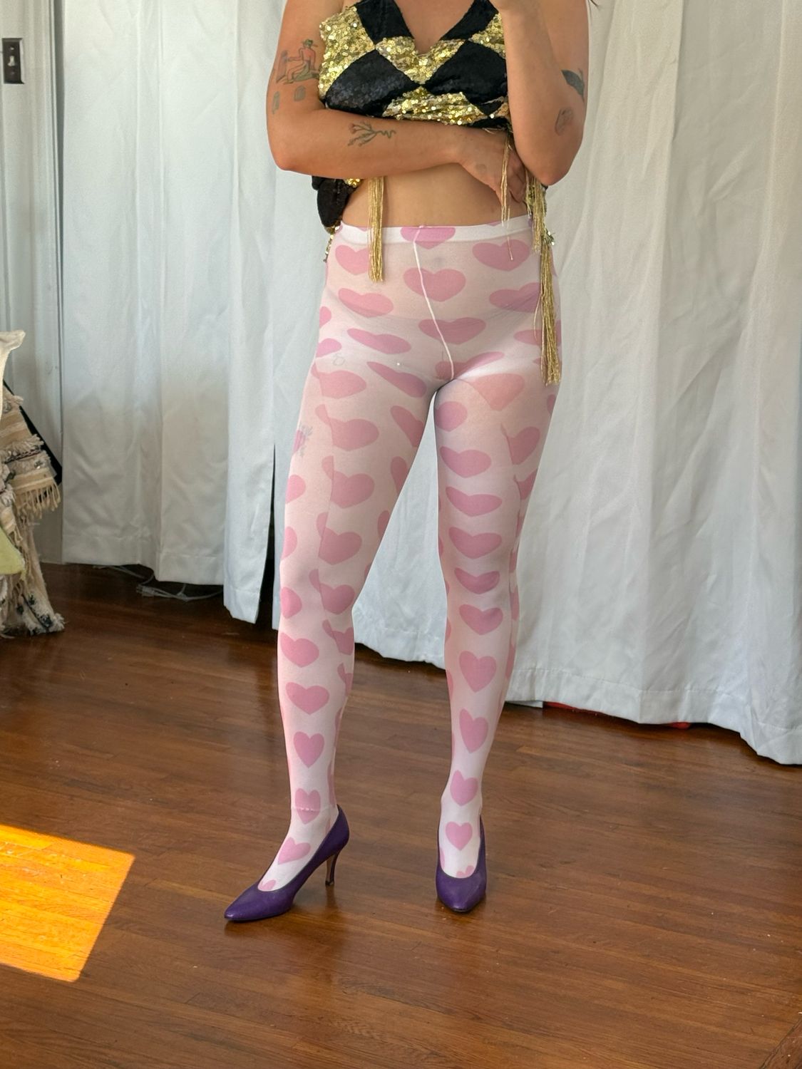 sheer heart tights