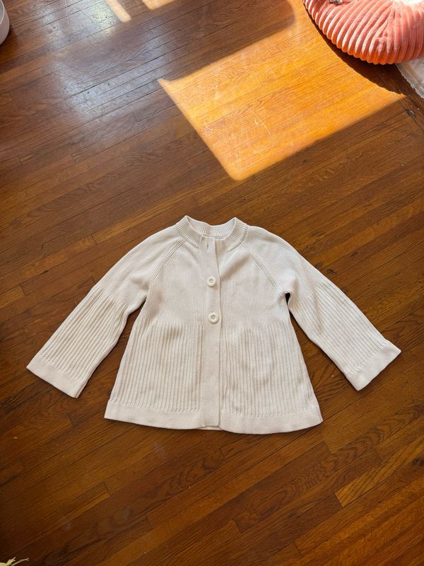 knit babydoll cardigan