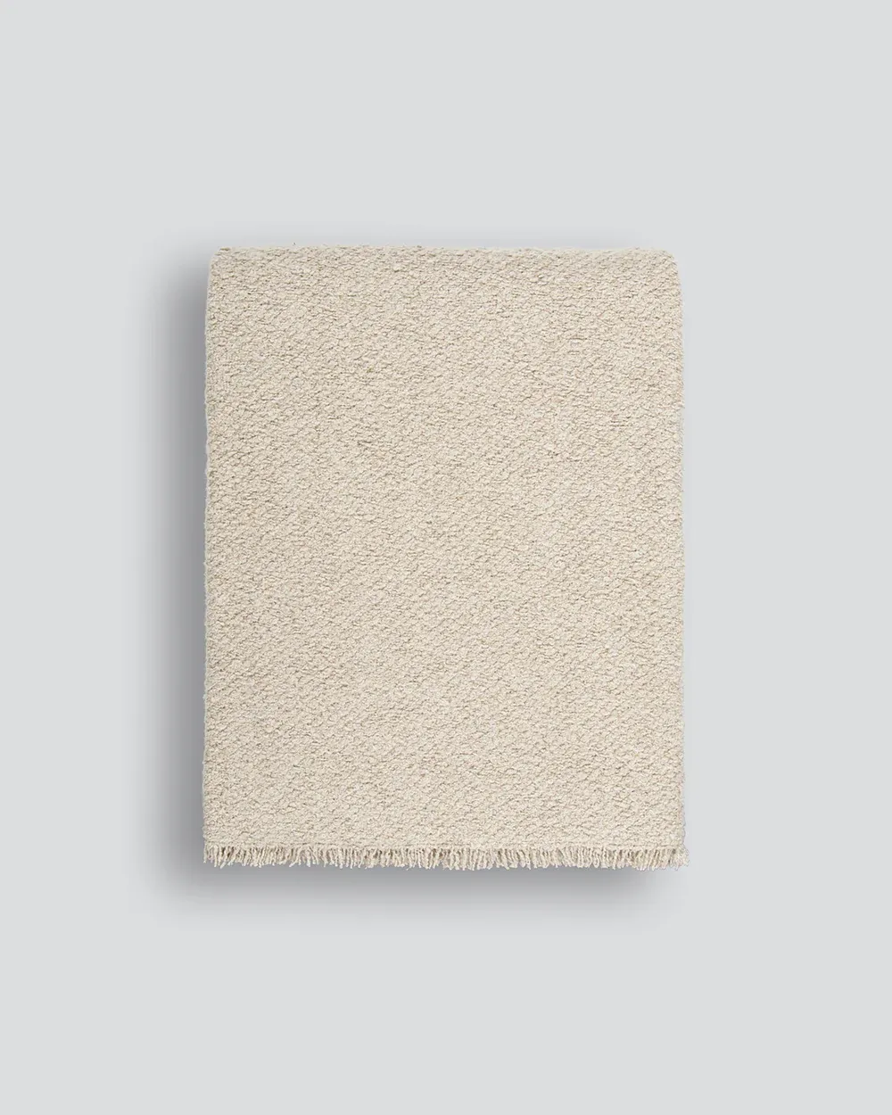 Cromwell Throw- Cotton/Linen, Colour: Neutral