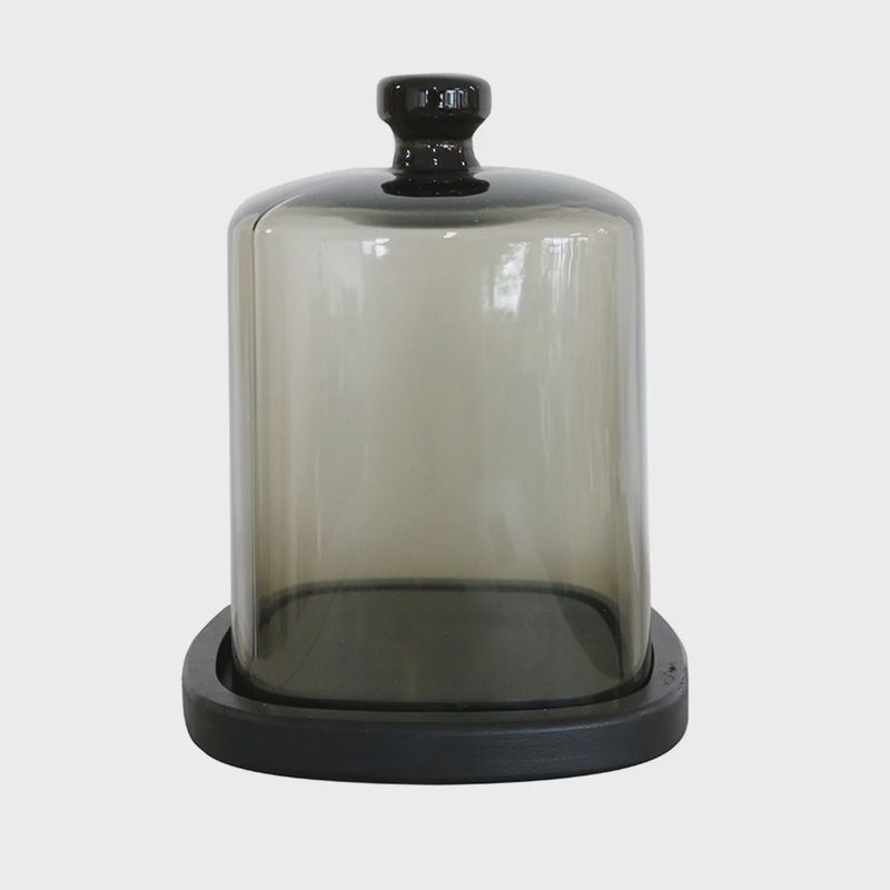 Glass candle dome