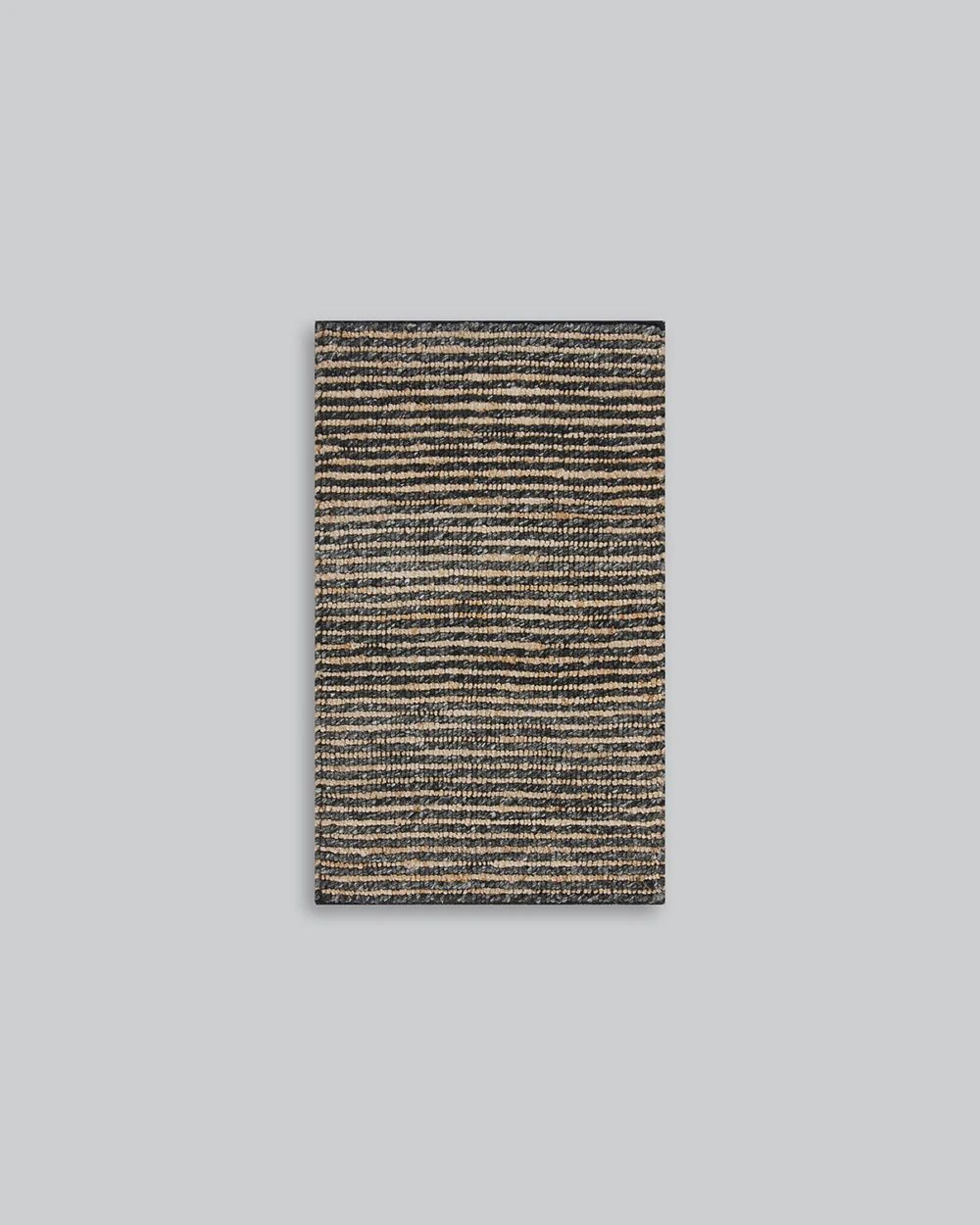 Lima Floor mat- Charcoal/Natural 60x100cm
