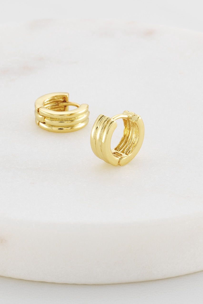 Grace Huggie Earrings