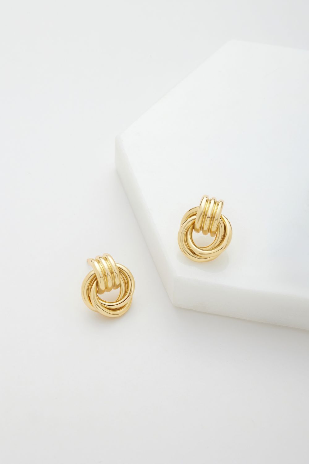Poppy earring gold