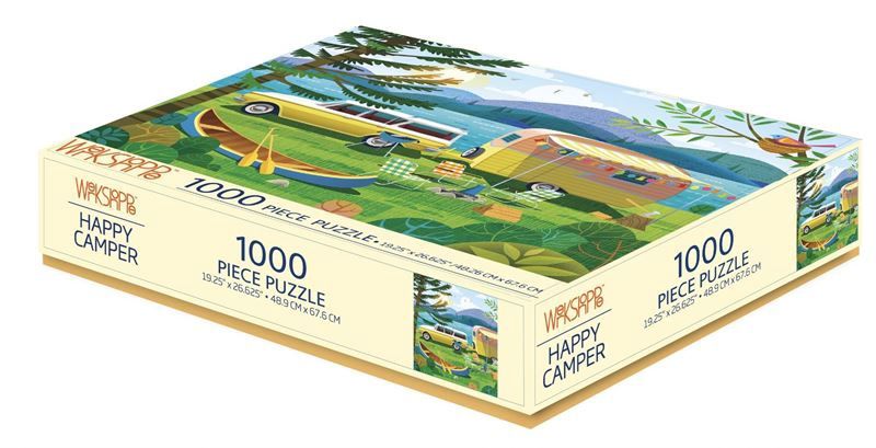 Happy Camper 1000 Piece Puzzle