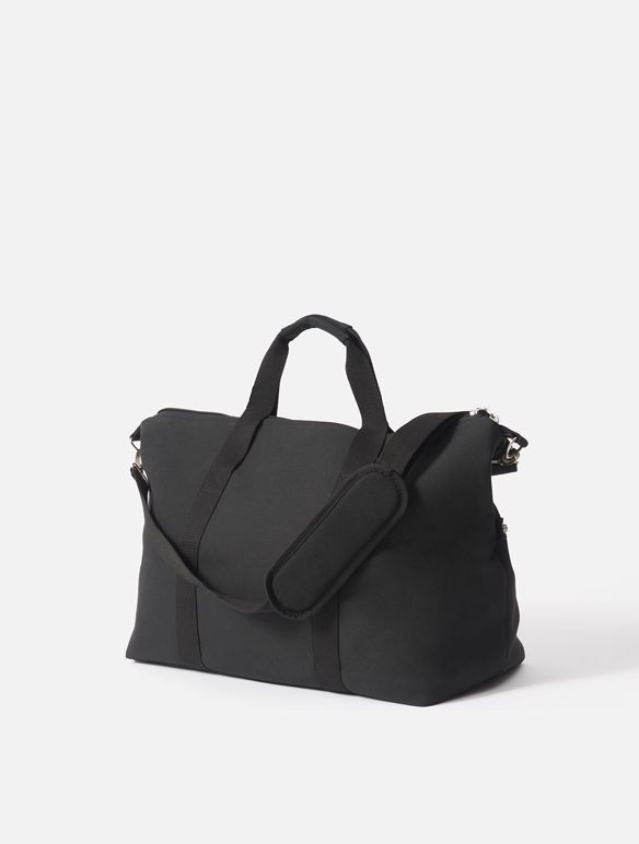 Canvas weekender bag- Black