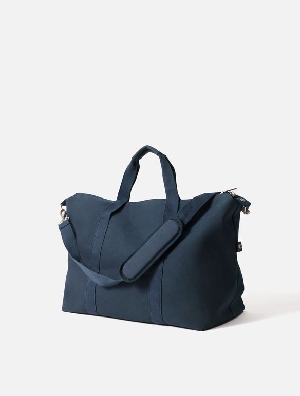 Canvas weekender bag- Navy