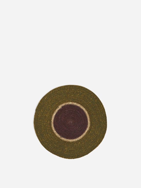Pinto placemat- Ivy/Mulberry