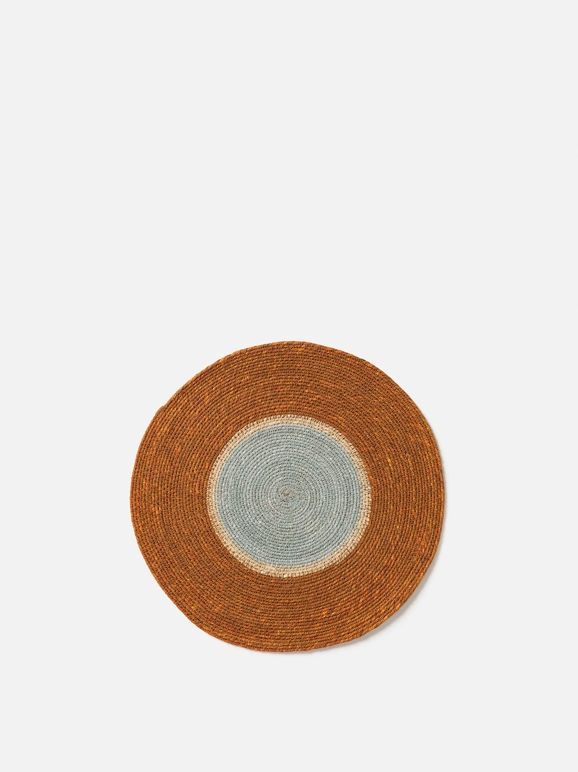 Pinto placemat- Orange peel/puddle