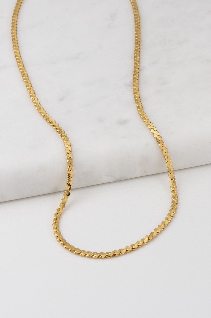 Charlotte Necklace-Gold