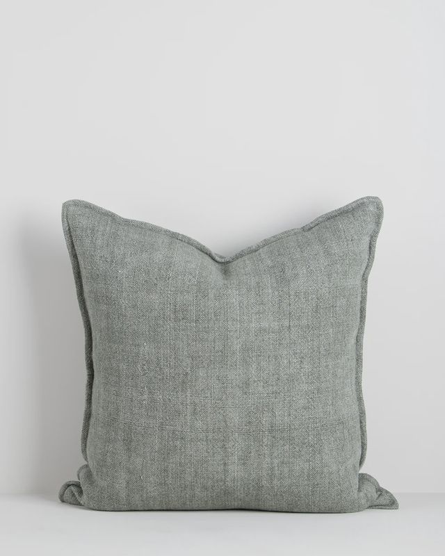 Flaxmill Cushion- Sage