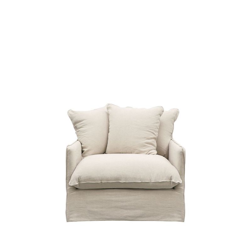 Lotus Slipcover Armchair