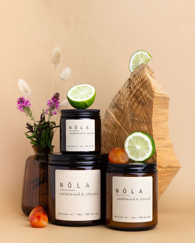 Nola 220g- Sandalwood &amp; Almond