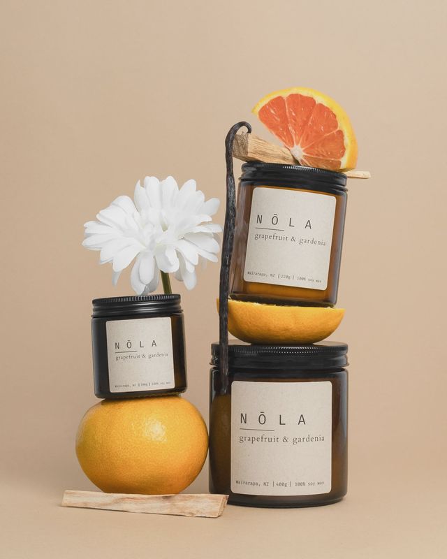 Nola 220g- Grapefruit &amp; Gardenia