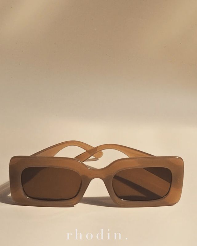 RC Caramel Square Beach Sunglasses