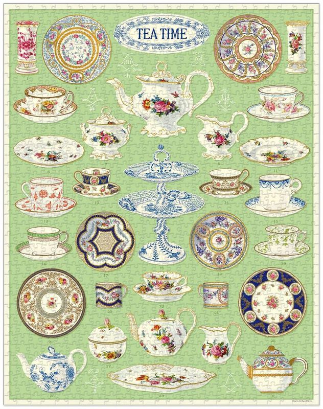 Vintage Puzzle- Tea Time 1000 piece