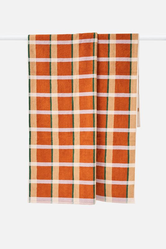 Cozumel Beach Towel- Petal