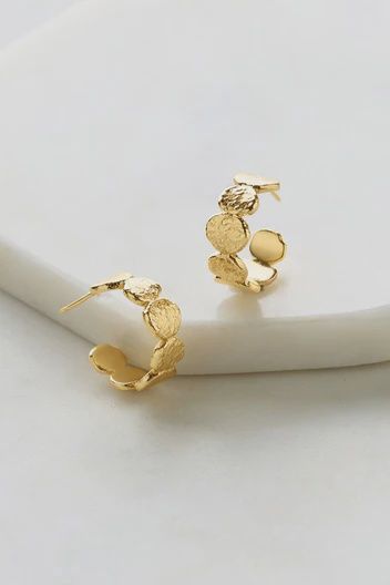 Chloe Hoop-  Gold