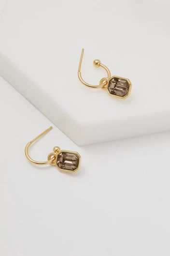 Leighton earring- chocolate