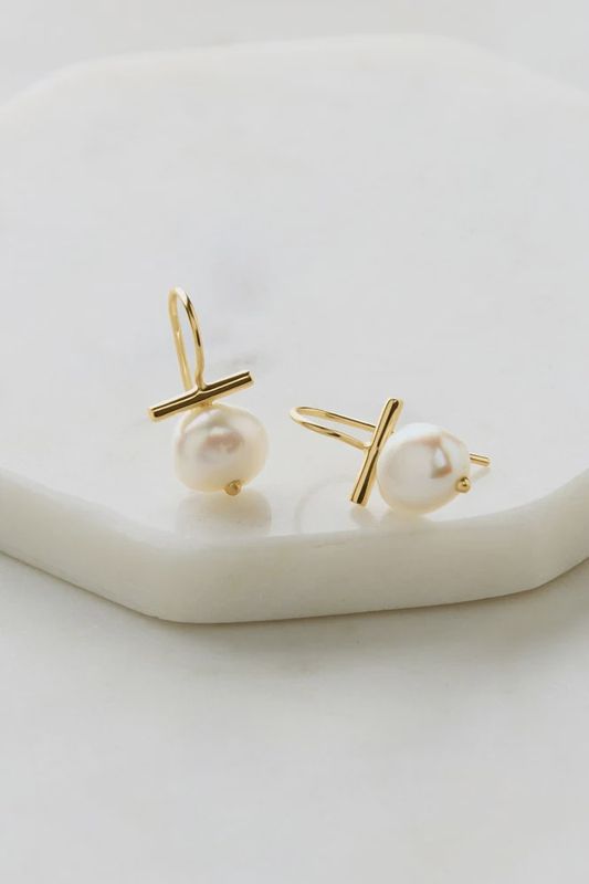 Sierra Earring- Pearl