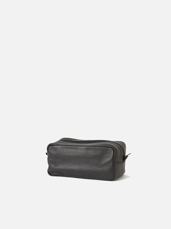 Marlo leather wash bag- Large
