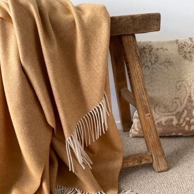 Bach  Throw Blanket XL- Camel
