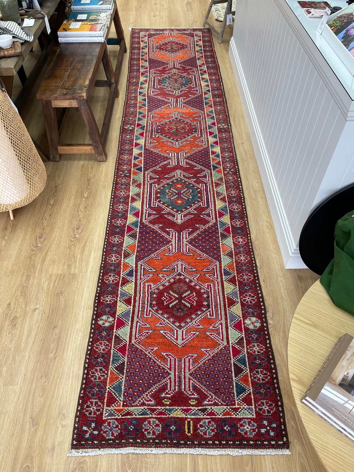 04 Vintage Turkish Runner- 402x83cm