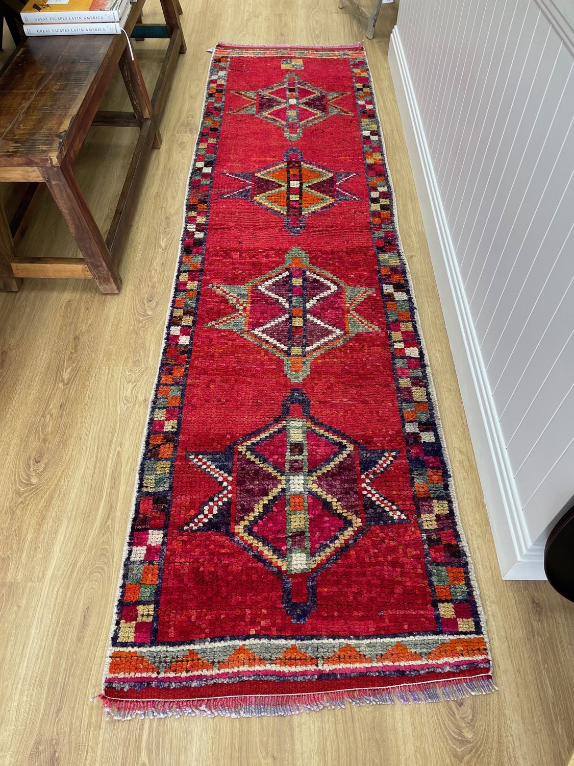 010 Vintage Turkish Runner-297x77cm