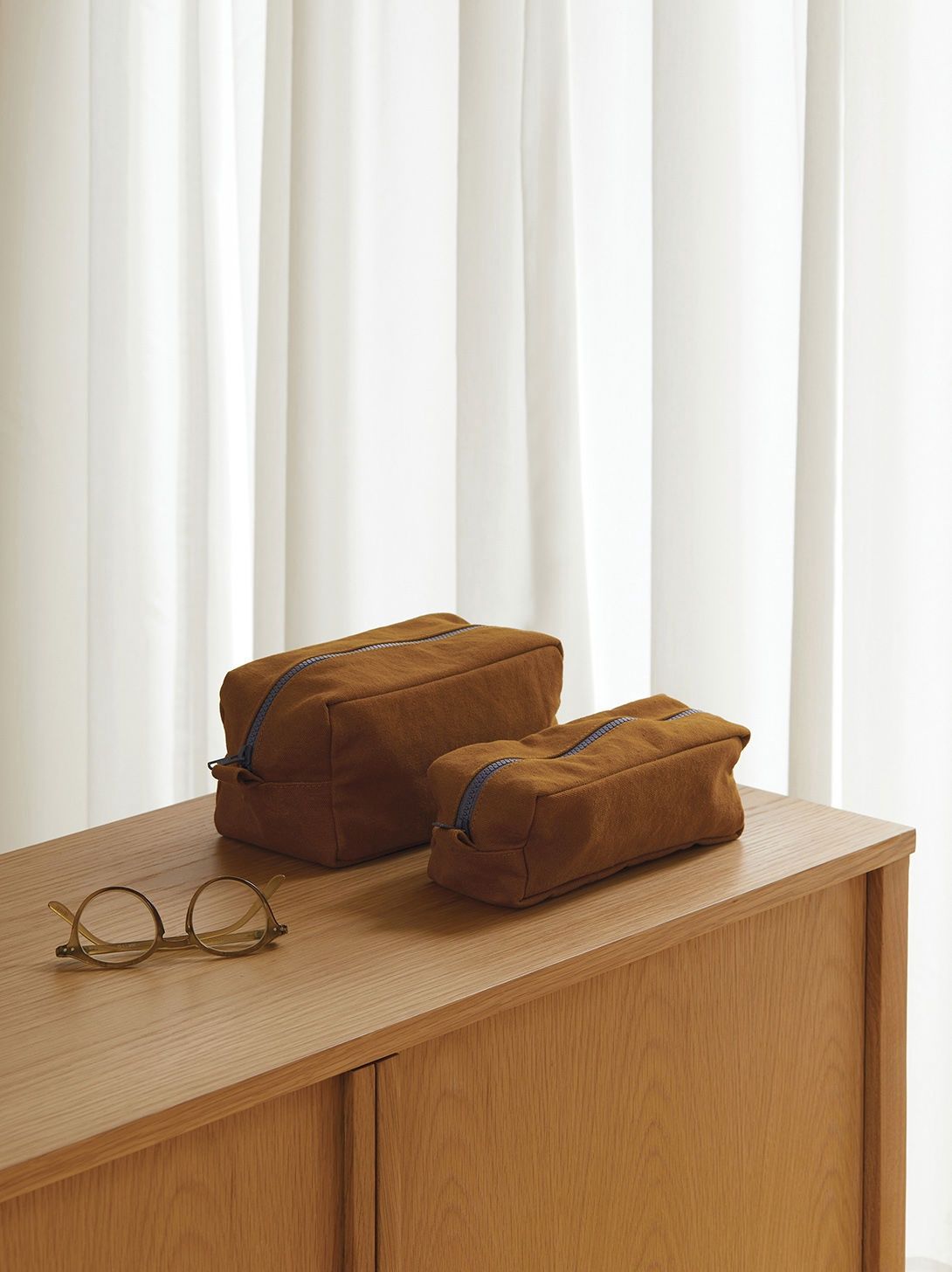 Marlo Wash Bag L- Masala/Lupin