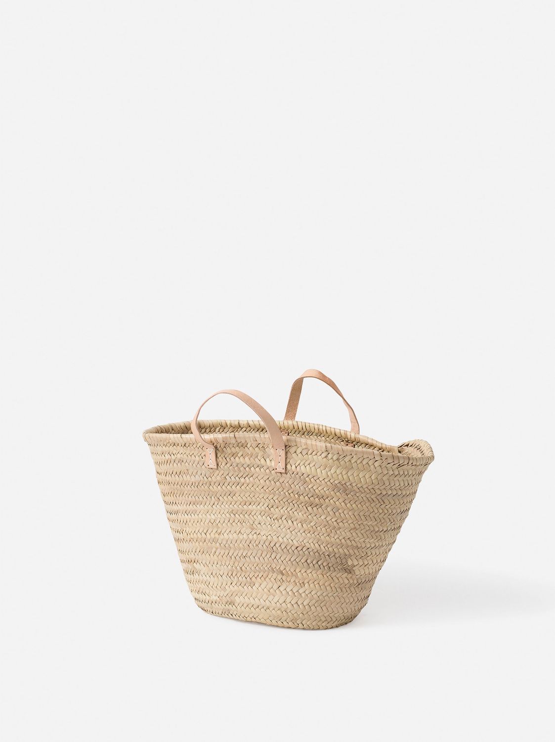Moroccan Basket W Short Handles