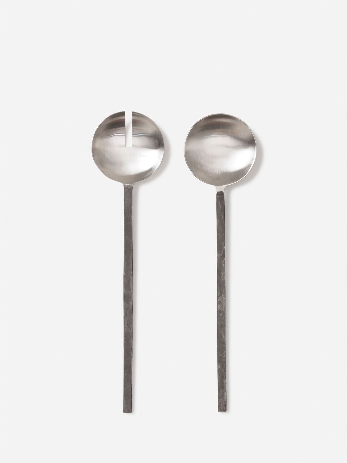 Forge Salad Servers- Burnished