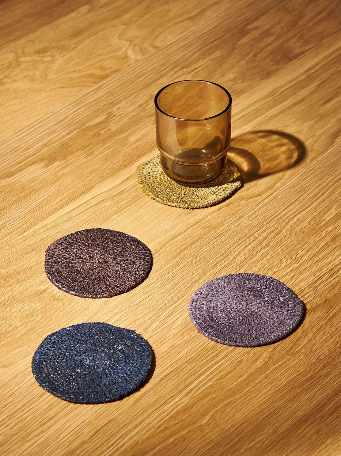 Pinto Coasters- S/4 Mulberry/Multi