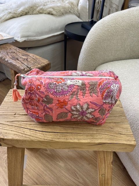 Toilet Bag- Pink/Purple