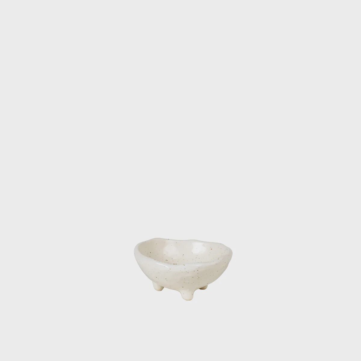 Nordic Vanilla Small Bowl w Feet