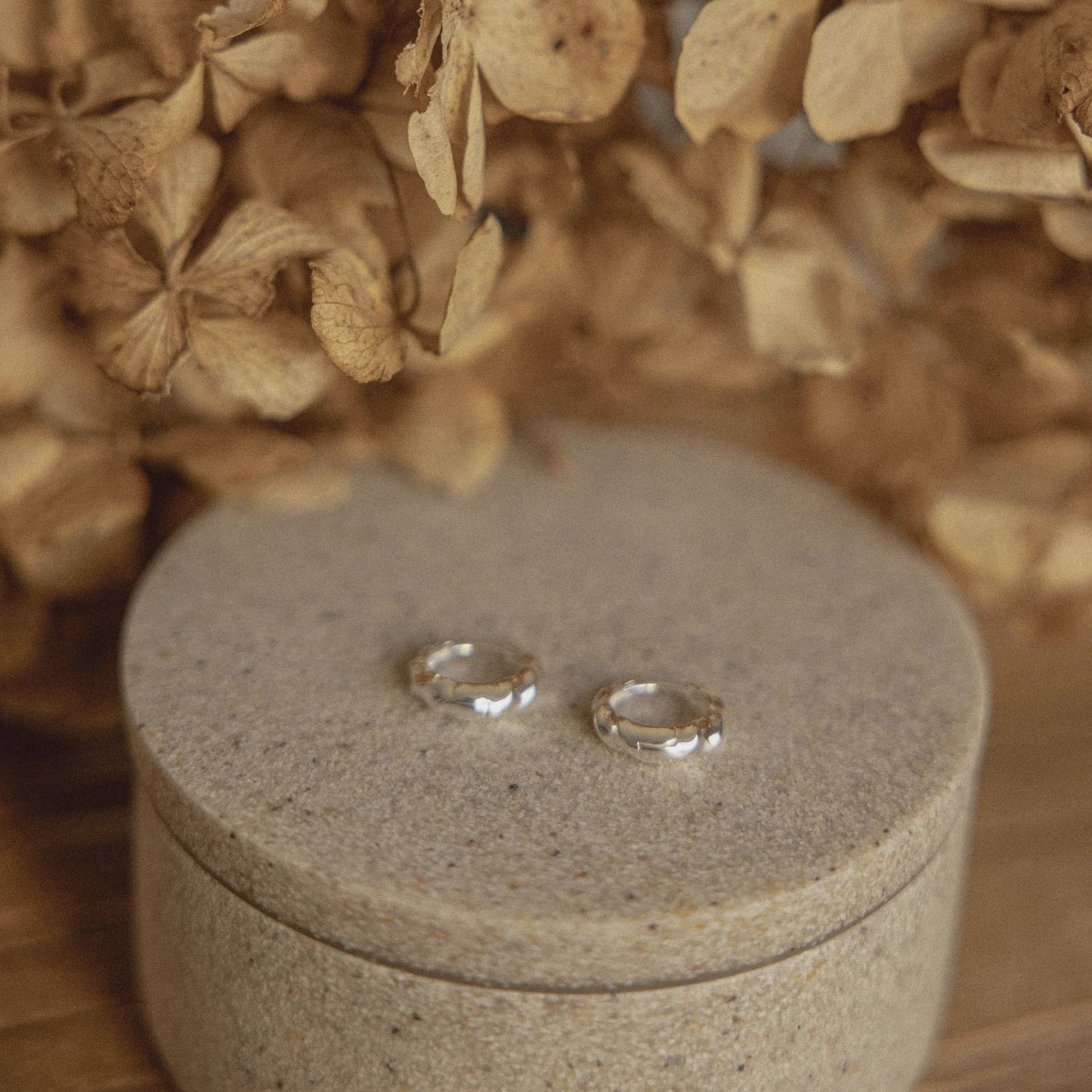 Scarlett Hoops- Sterling Silver