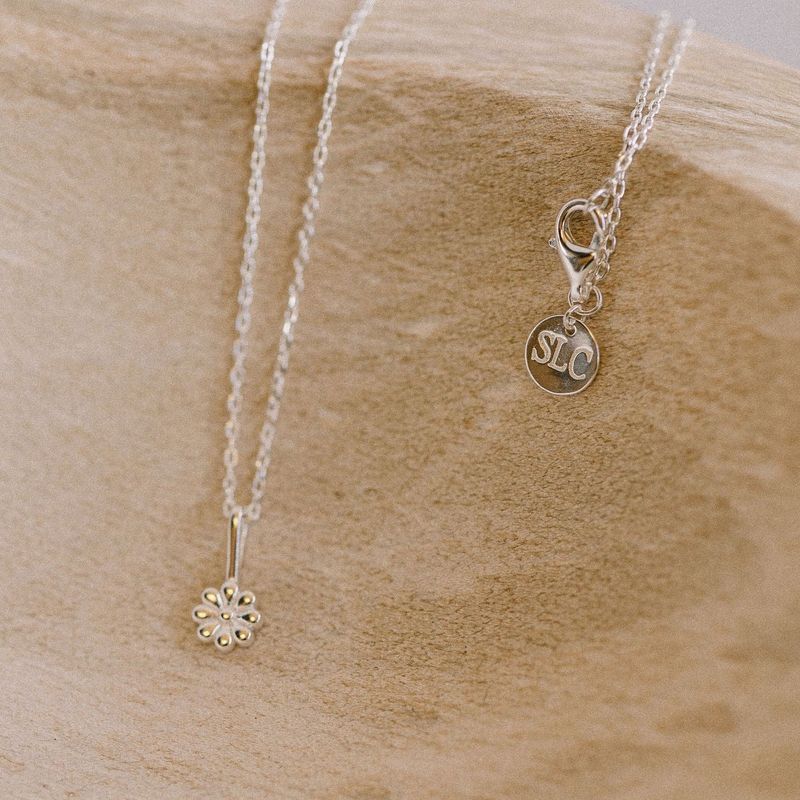 Fleur Necklace Sterling Silver