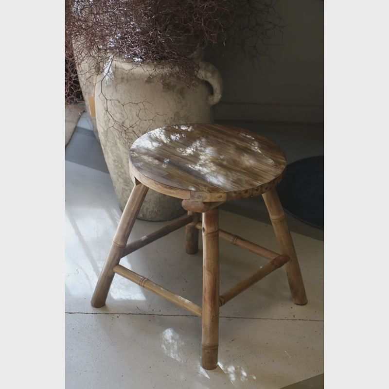Bermuda Stool- Natural