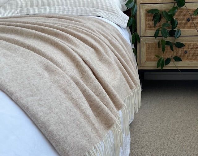 Bach Throw Blanket XL- Oat